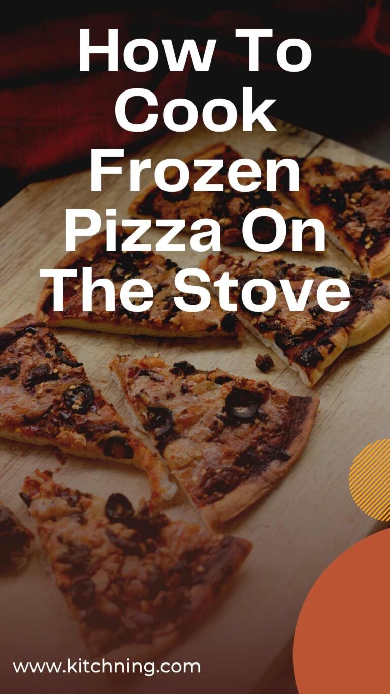 How To Cook Frozen Pizza On The Stove Best Method